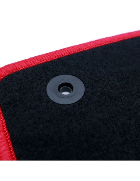 Set de tapis de voitures OCC Motorsport OCCCT0019RD Rouge 5 Pièces