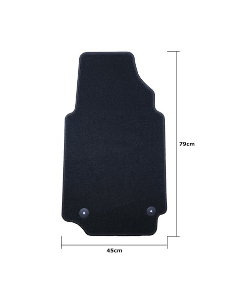 Set de tapis de voitures OCC Motorsport OCCD0022 5 Pièces