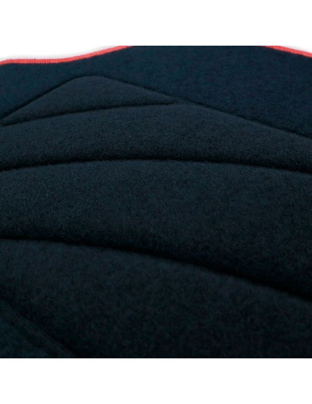 Set de tapis de voitures OCC Motorsport OCCHN0022RD Rouge 5 Pièces