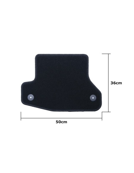 Set de tapis de voitures OCC Motorsport OCCD0020 5 Pièces