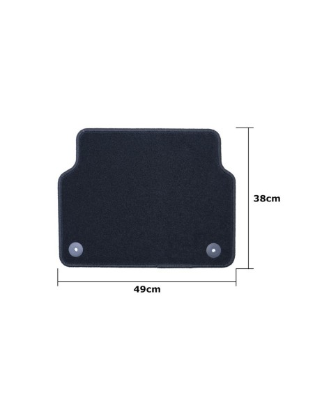 Set de tapis de voitures OCC Motorsport OCCD0025 5 Pièces