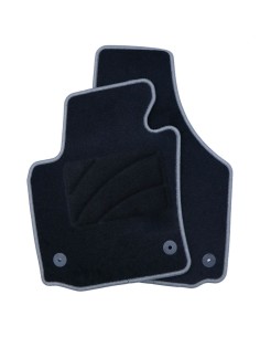 Set de tapis de voitures OCC Motorsport OCCST0015GD Gris 5 Pièces 2