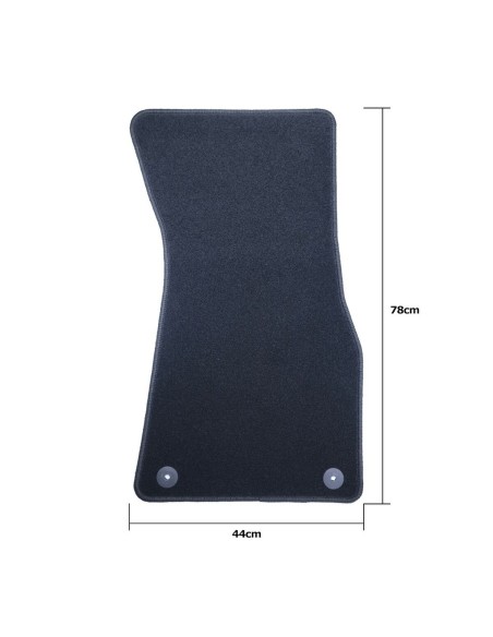 Set de tapis de voitures OCC Motorsport OCCD0029 5 Pièces