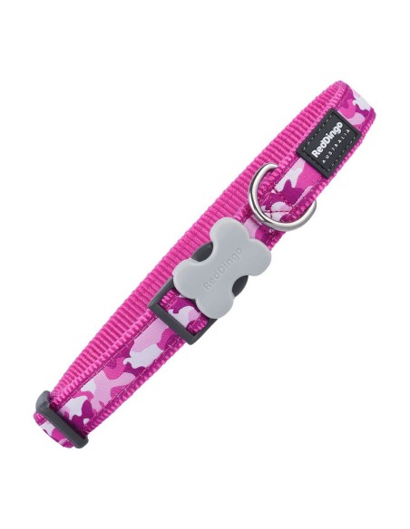 Collier pour Chien Red Dingo Fuchsia Camouflage (2,5 x 41-63 cm)