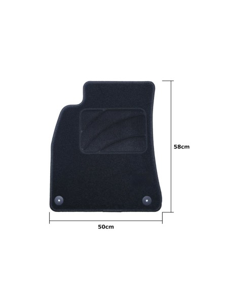 Set de tapis de voitures OCC Motorsport OCCD0018 5 Pièces