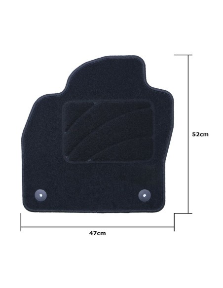 Set de tapis de voitures OCC Motorsport OCCD0004 5 Pièces