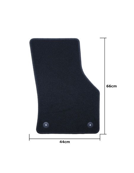 Set de tapis de voitures OCC Motorsport OCCD0008 5 Pièces