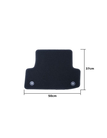 Set de tapis de voitures OCC Motorsport OCCD0008 5 Pièces