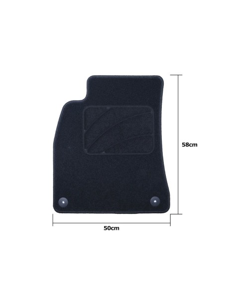 Set de tapis de voitures OCC Motorsport OCCD0016 5 Pièces