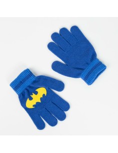 Bonnet et gants Batman Bleu 2