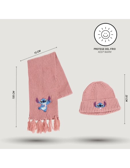 Bonne et écharpe Stitch
