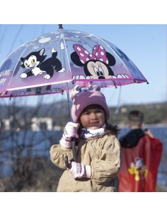 Bonnet et gants Minnie Mouse Rose clair 2 Pièces 2