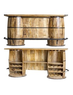 Meuble bar Home ESPRIT 180 x 60 x 100 cm