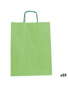 Sacs Fama Vert clair Avec des poignées 125 g/m² 15 x 8 x 21 cm (25 Unités)