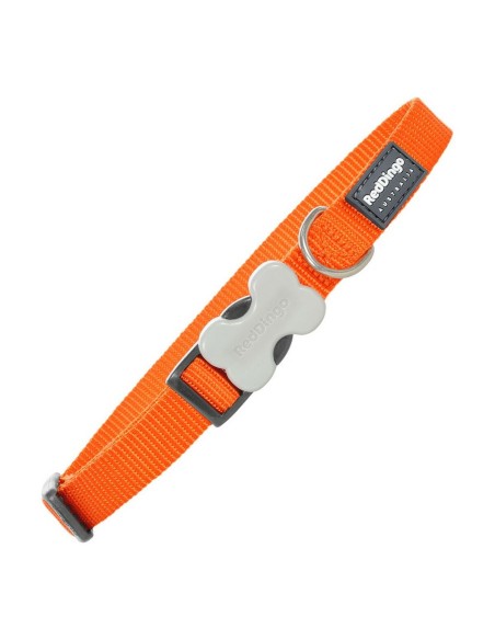 Collier pour Chien Red Dingo Lisse Orange (2 x 31-47 cm)