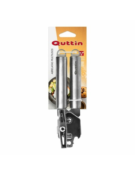 Ouvre-boîte Quttin 23 x 8 x 4 cm Argenté Acier inoxydable (24 Unités)
