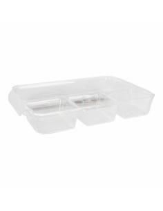 Organisateur polyvalent Confortime Transparent 37,5 x 23,5 x 5, cm (12 Unités) 2