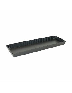 Moule amovible Quttin Noir Acier au carbone 35 x 11 x 2,6 cm (12 Unités) 2