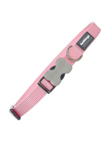 Collier pour Chien Red Dingo Lisse Rose (1,5 x 24-36 cm)