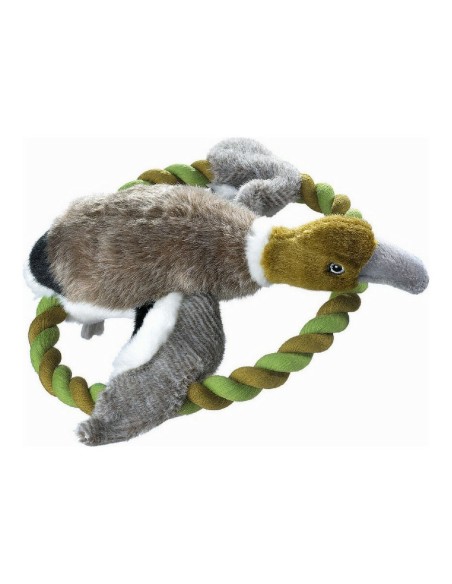 Jouet pour chien en peluche Hunter Wildlife Train Avec corde Canard (26 cm)