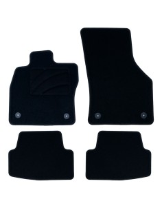 Set de tapis de voitures OCC Motorsport OCCVW0022 Noir 5 Pièces 2