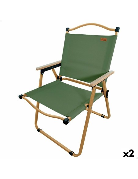 Chaise de camping pliante Aktive (2 Unités)