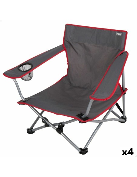 Chaise de camping pliante Aktive (4 Unités)
