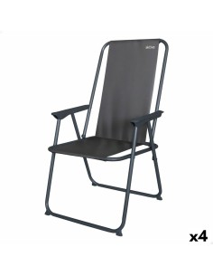 Chaise de camping pliante Aktive 44 x 88 x 44 cm (4 Unités)