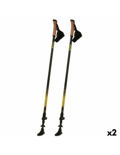 Bâton Trekking Aktive 4,5 x 135 x 3 cm (2 Unités)