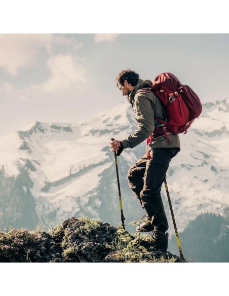 Bâton Trekking Aktive 4,5 x 135 x 3 cm (2 Unités)