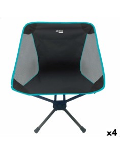 Chaise de camping pliante Aktive 58 x 66 x 46 cm (4 Unités)