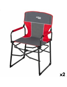 Chaise de camping pliante Aktive 54 x 92 x 49 cm (2 Unités)