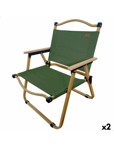 Chaise de camping pliante Aktive (2 Unités)
