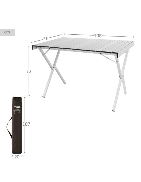 Table Piable Aktive 108 x 72 x 71 cm (2 Unités)