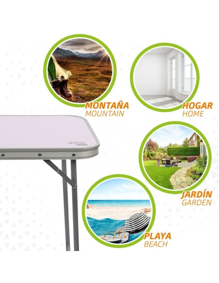 Table Piable Aktive 60 x 50 x 40 cm (4 Unités)