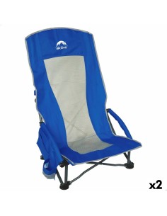 Chaise de camping pliante Aktive (2 Unités)