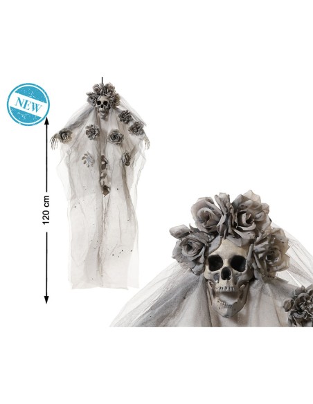 Décoration d'Halloween Squelette 120 cm