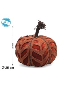 Décoration d'Halloween 25 x 21 cm Citrouille 2