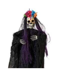 Décoration d'Halloween Mexicaine Squelette 120 x 90 x 14 cm 2
