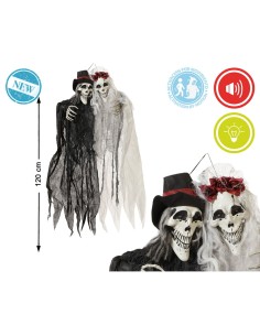 Décoration d'Halloween Squelette 120 x 60 cm 2