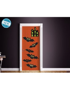 Décoration d'Halloween Chauve-souris 7 Pièces 2