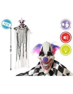 Décoration d'Halloween Clown 120 x 80 x 12 cm 2
