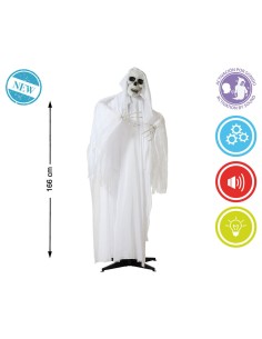 Décoration d'Halloween Squelette 166 x 140 x 21 cm Fantôme 2