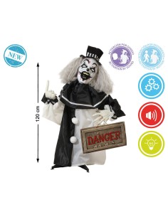 Décoration d'Halloween Clown 120 x 85 x 18 cm 2