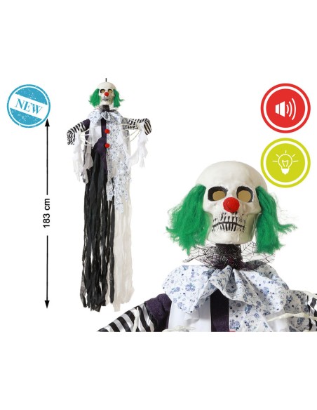 Décoration d'Halloween Clown 160 x 116 cm