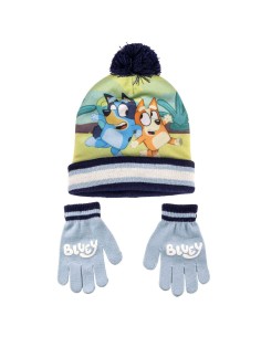 Bonnet et gants Bluey