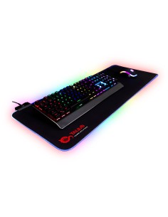 Tapis de Souris Talius Tatami XXL Noir Multicouleur Transparent