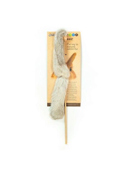 Canne à chat Gloria Niemeyeer Bois Jouet Peluche Ver