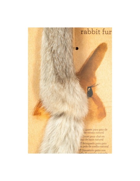 Canne à chat Gloria Niemeyeer Bois Jouet Peluche Ver