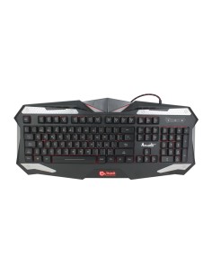 Clavier pour jeu Talius Arconte Noir Espagnol Qwerty